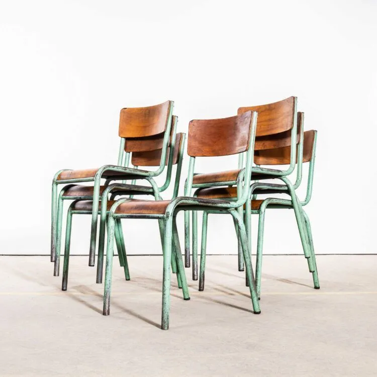 Vintage Stacking Dining Chairs | Stackable Dining Chairs