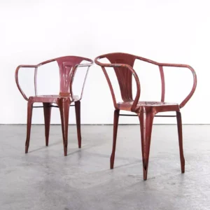 1940's Pair Of Original French Multipl's Armchairs