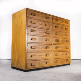 1950’s Very Large Collectors Chest Of Drawers – Fourteen Drawers (Model 1216)