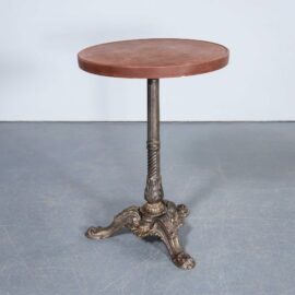 1920’s Original French Cast Bistro Table – Pierre Ouvrier