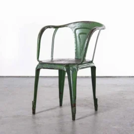 1940’s Original French Multipl’s Arm Chair – Green