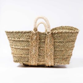 Large Low Carry Basket – Esparto Grass