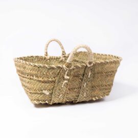 Medium Low Carry Basket – Esparto Grass