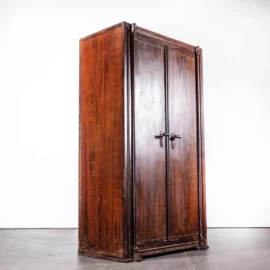 1890’s Original Patented Fireproof Large Cabinet By Tanczos Of Vienna