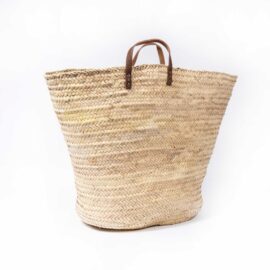 Large Palm Leaf Tote Bag