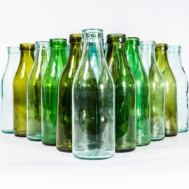 1960’s Original Vintage Romanian Milk Bottles – Large Quantity Available