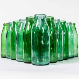 1960’s Original Vintage Hungarian Milk Bottles – Quantity Available