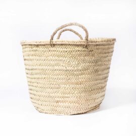 Classic Palm Leaf Basket