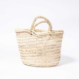 Small Palm Leaf Carry Bag