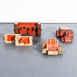 1960’s Mixed Industrial Casting Foundry Moulds – Set Of Four