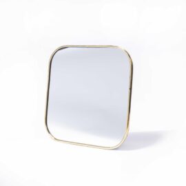 Contemporary Brass Mirror – Medium