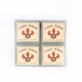 New Old Stock – Plain Union Matches – Set Of Four Packs