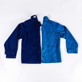 Vintage French Workwear Jackets – Bleu de Travail – (Small)