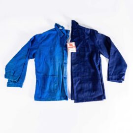 Vintage French Workwear Jackets Blue Jackets (Large)