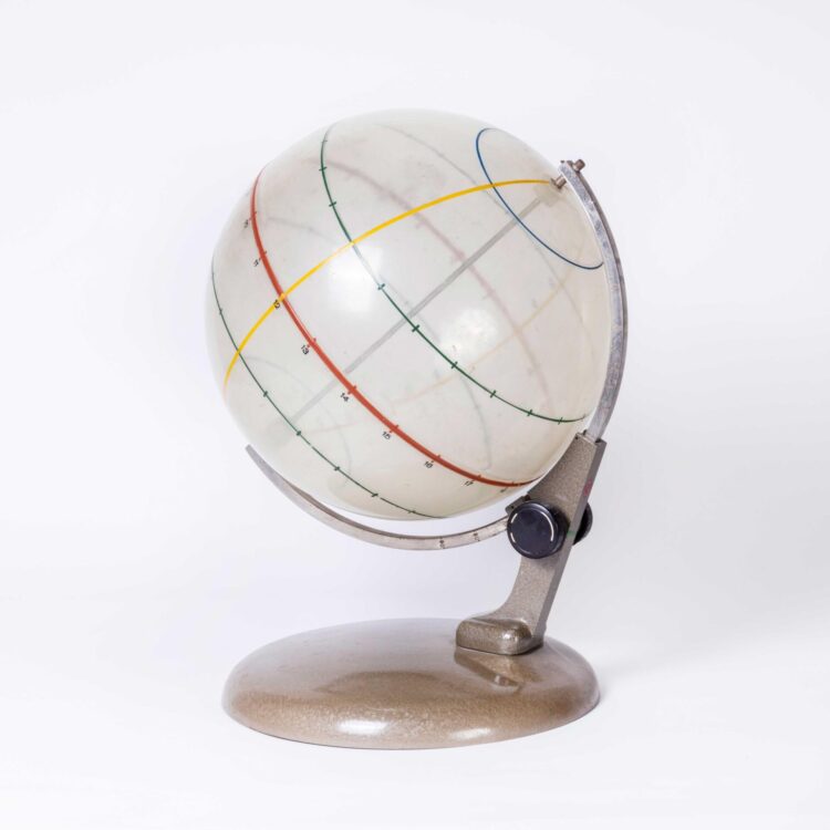 1950’s Earth Geography Rotating Teaching Globe