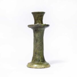 Contemporary Tamagroute Green Candlestick – Morocco