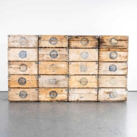 1940’s Original Storage Crates By De Werkeende Bie – Poperinghe