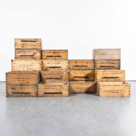 1930’s Original Fruit Shipping Export Crates – Small Batch Available