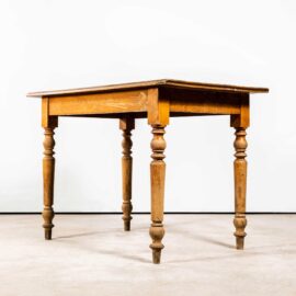 1940’s Compact French Bobbin Leg Kitchen Dining Table