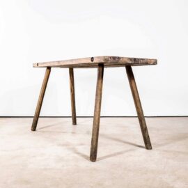 1950’s Original Hungarian Butchers Table – Tall Pegged