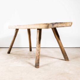 1950’s Original Hungarian Butchers Table – Wide Stance