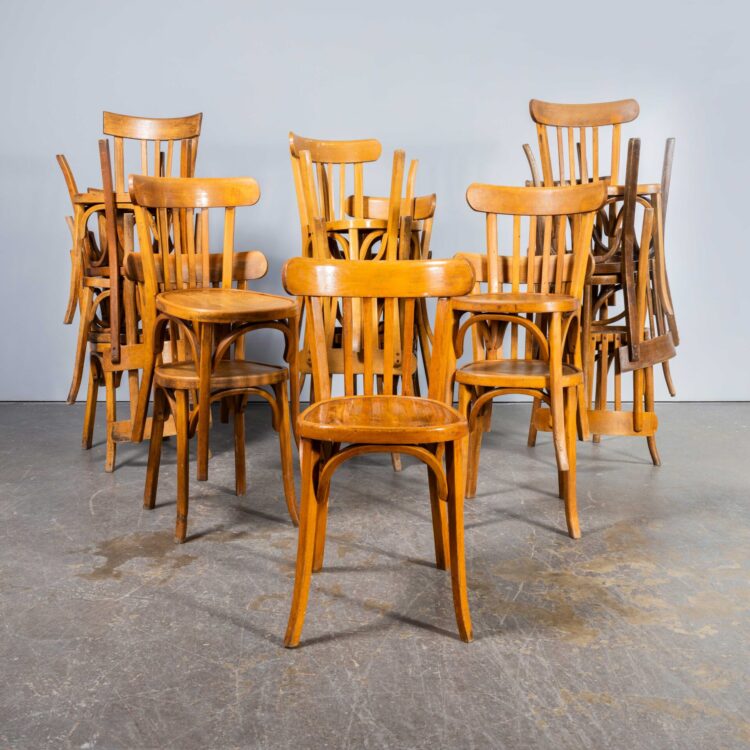 1950’s Honey Colour Baumann Bentwood Dining Chairs