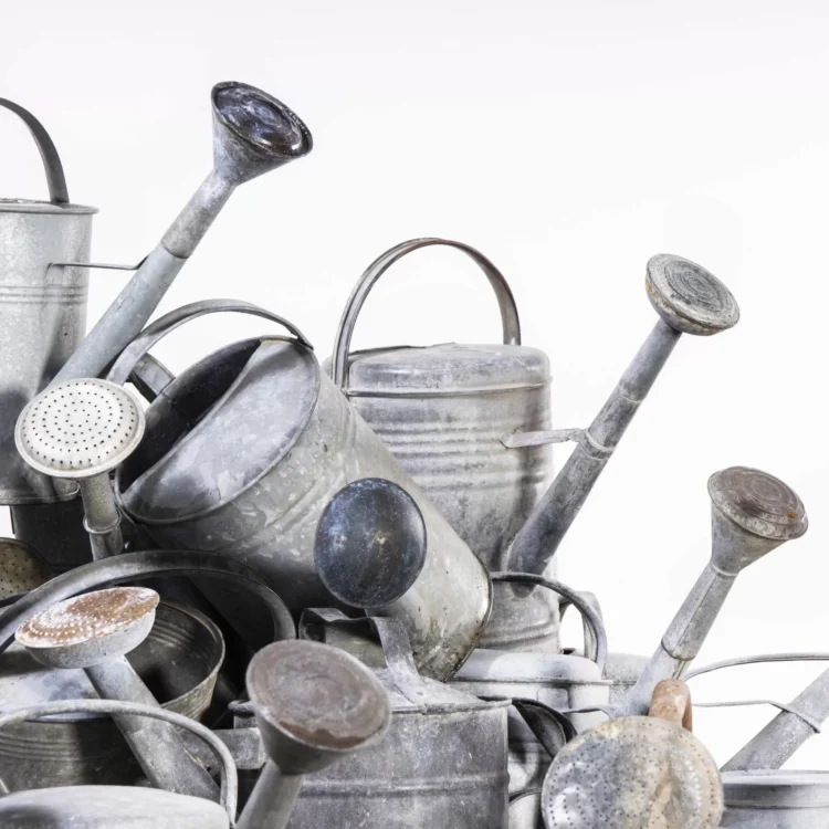 1950’s Original Vintage Galvanised Watering Cans