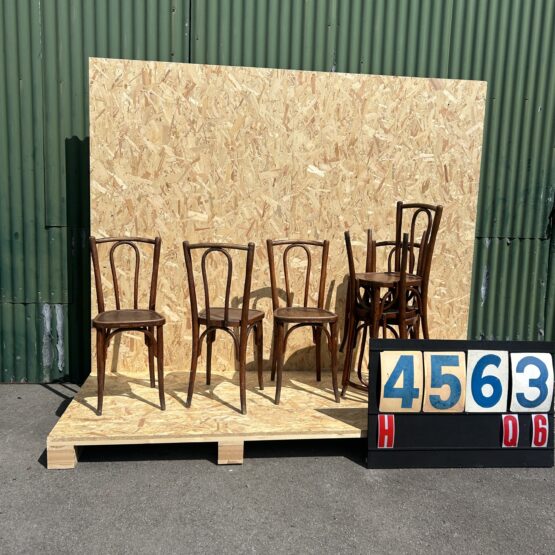 1940’s Rich Classic Single Hooped Luterma Dining Chair – Set Of Six