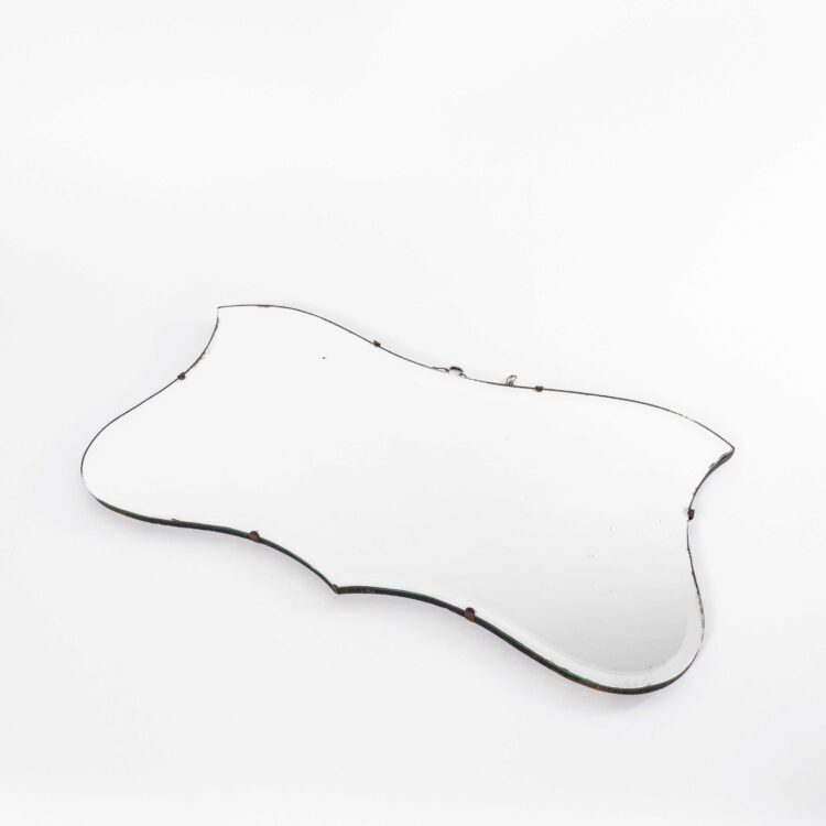 1930’s Bevelled Edge Shaped Mirror