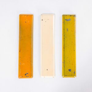 1950's Small American Vintage Gas Station Enamel Marquee Letter - I