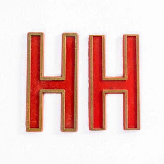 1930’s English Marquee Cinema Letter – H