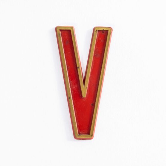 1930’s English Marquee Cinema Letter – V