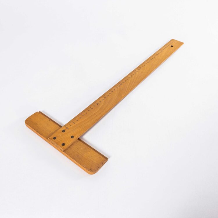 Large Vintage School T Square