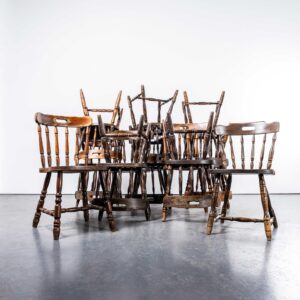 Engelse Penny Public House eetkamerstoelen uit de jaren 70