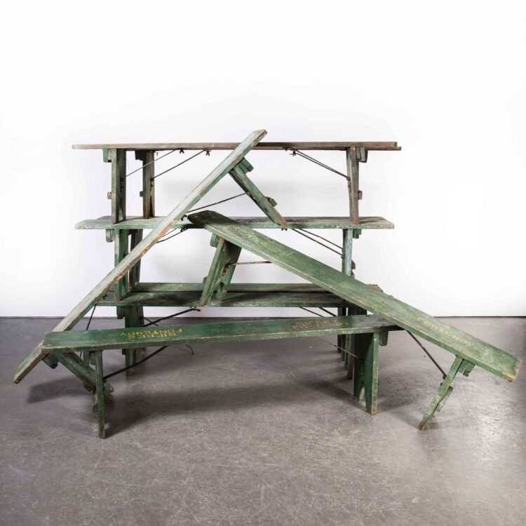 1940’s Original French Brewers Benche – Single Bench