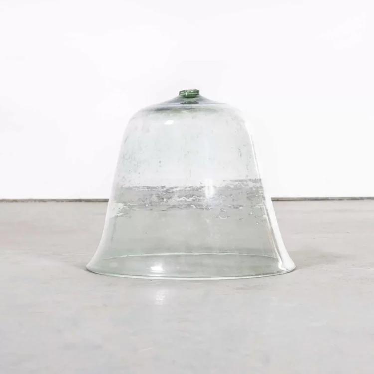 19th Century French Mouth Blown Glass Cloche (1422.6)