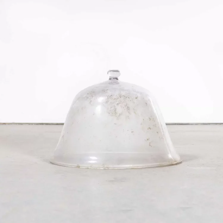 19th Century French Mouth Blown Glass Cloche (1422.4)