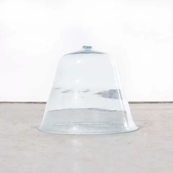 19th Century French Mouth Blown Glass Cloche (1422.3)