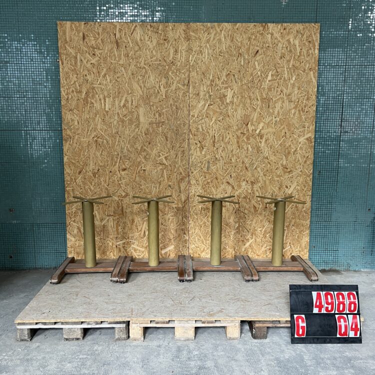 1940’s French Rail Base Café Tables