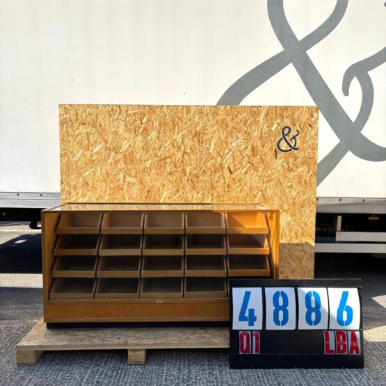 1950’s English Haberdashery Cabinet With Twenty Drawers