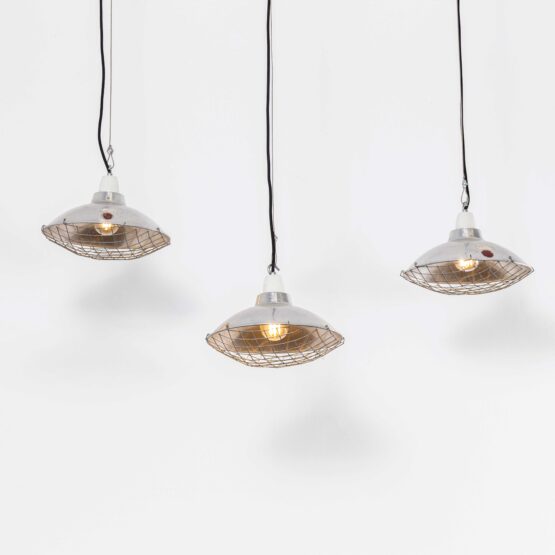 1950’s Caged Nursery Pendant Lamps