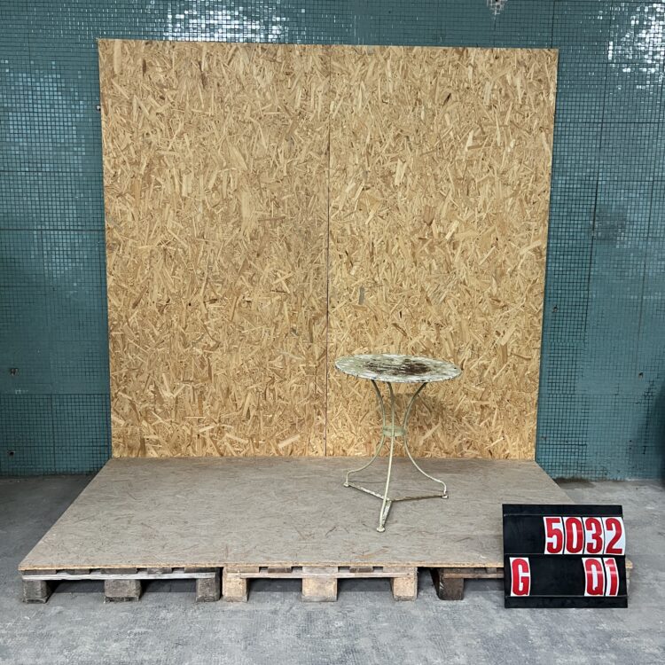 1950’s Light Green French Small Round Gueridon Table