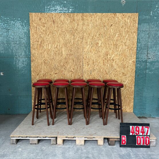 1970’s Original French Upholstered Barstools