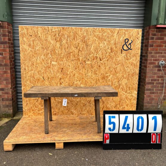 1950’s Original Hungarian Butchers Table – Strong