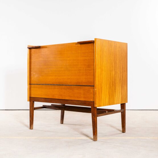 1950’s Original Birch Blanket Box – Small Cabinet By Tatra Pravenec