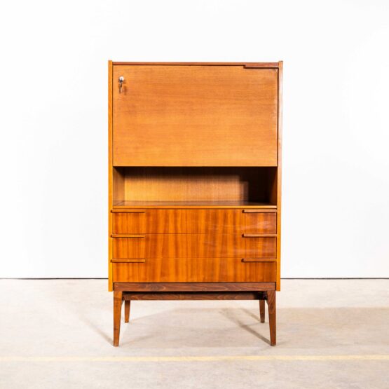1960’s Medium Sized Mid Century Desk – Cabinet