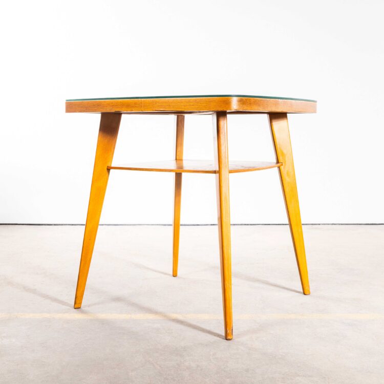 1950’s Rounded Corner Square Occasional Table