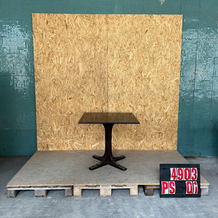 1980’s Heavy Weight Bentwood Square Café Table