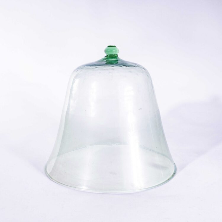19th Century French Mouth Blown Glass Cloche (5282)
