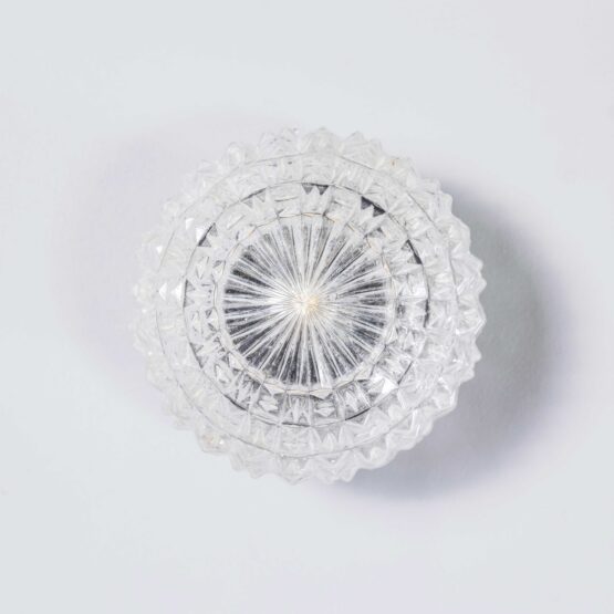 1950’s New Old Stock Opaque Tile Globe Ceiling Or Wall Lamp